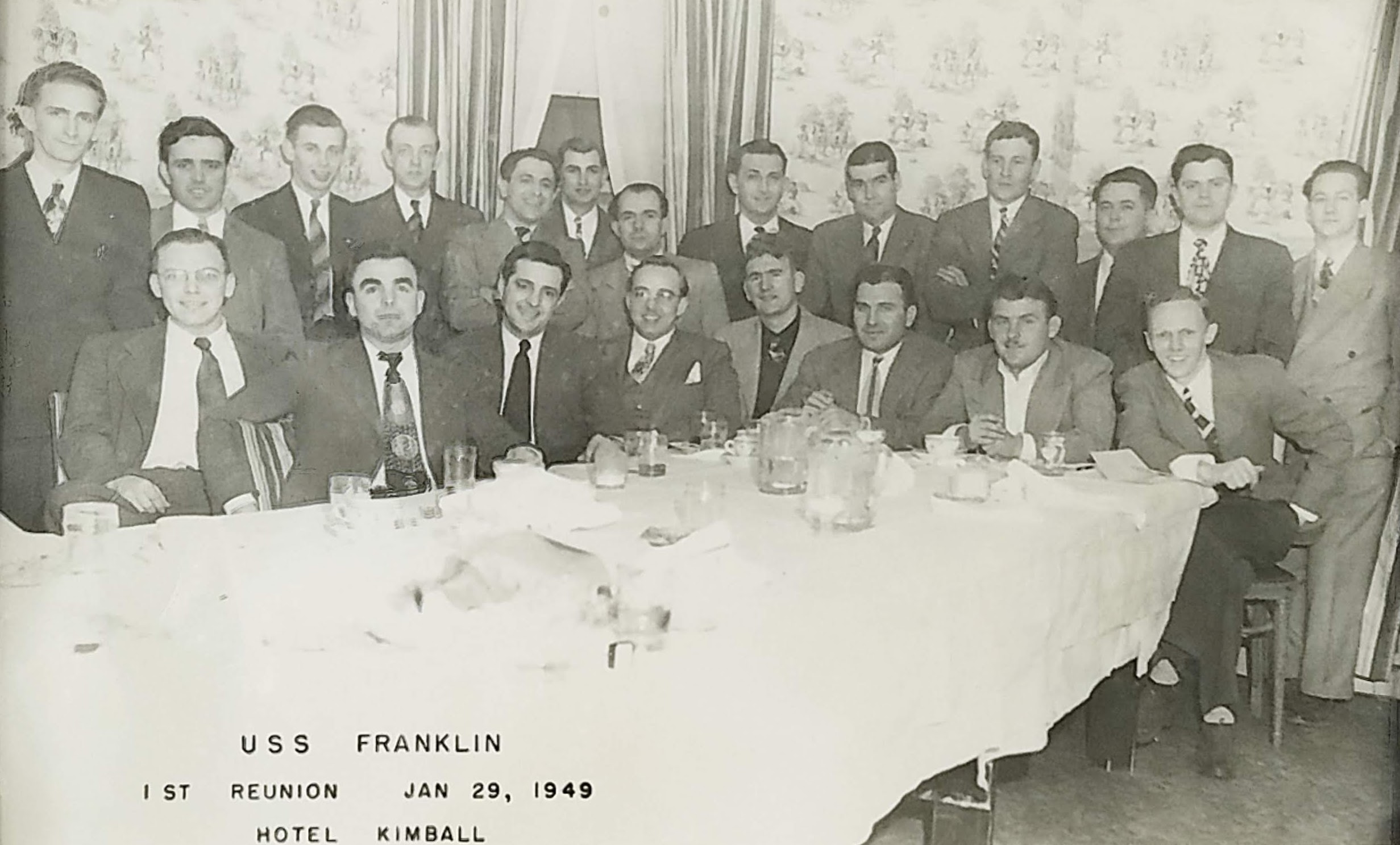 USS Franklin 1949 Reunion