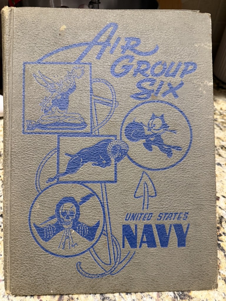 Lt. Jack F. Melson, Pilot, Air Group 6, USS Hancock, courtesy of his son Greg Melson.  